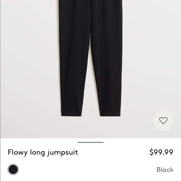 Mango flowy long jumpsuit New wrinkly-resistant - Picture 5 of 9